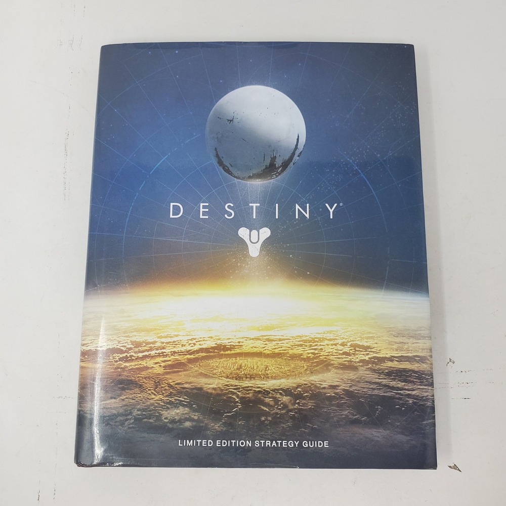 Destiny Limited Edition Strategy Guide Hardcover BradyGames Video Game Book